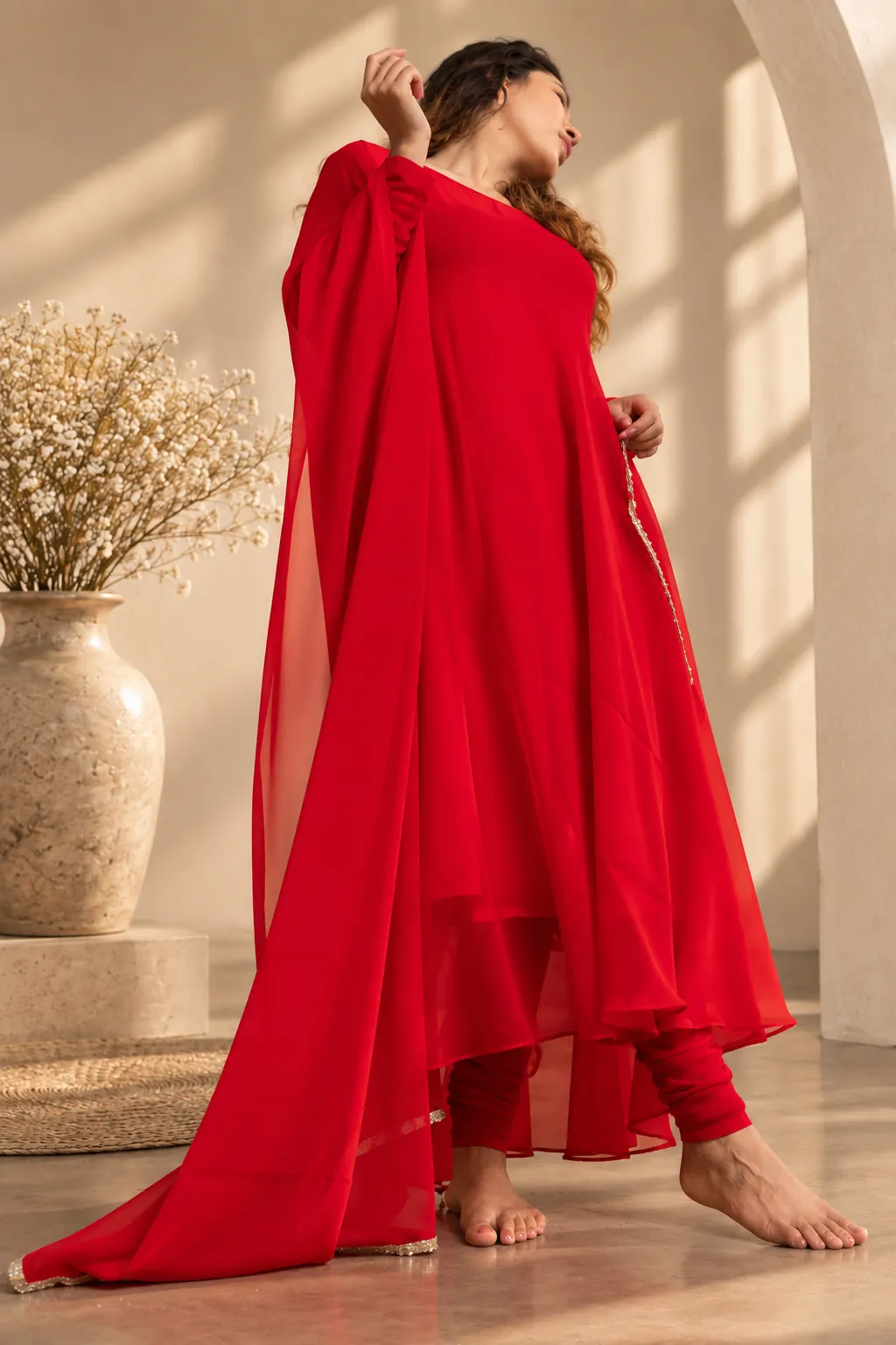 YUMRYIT signature garment in red