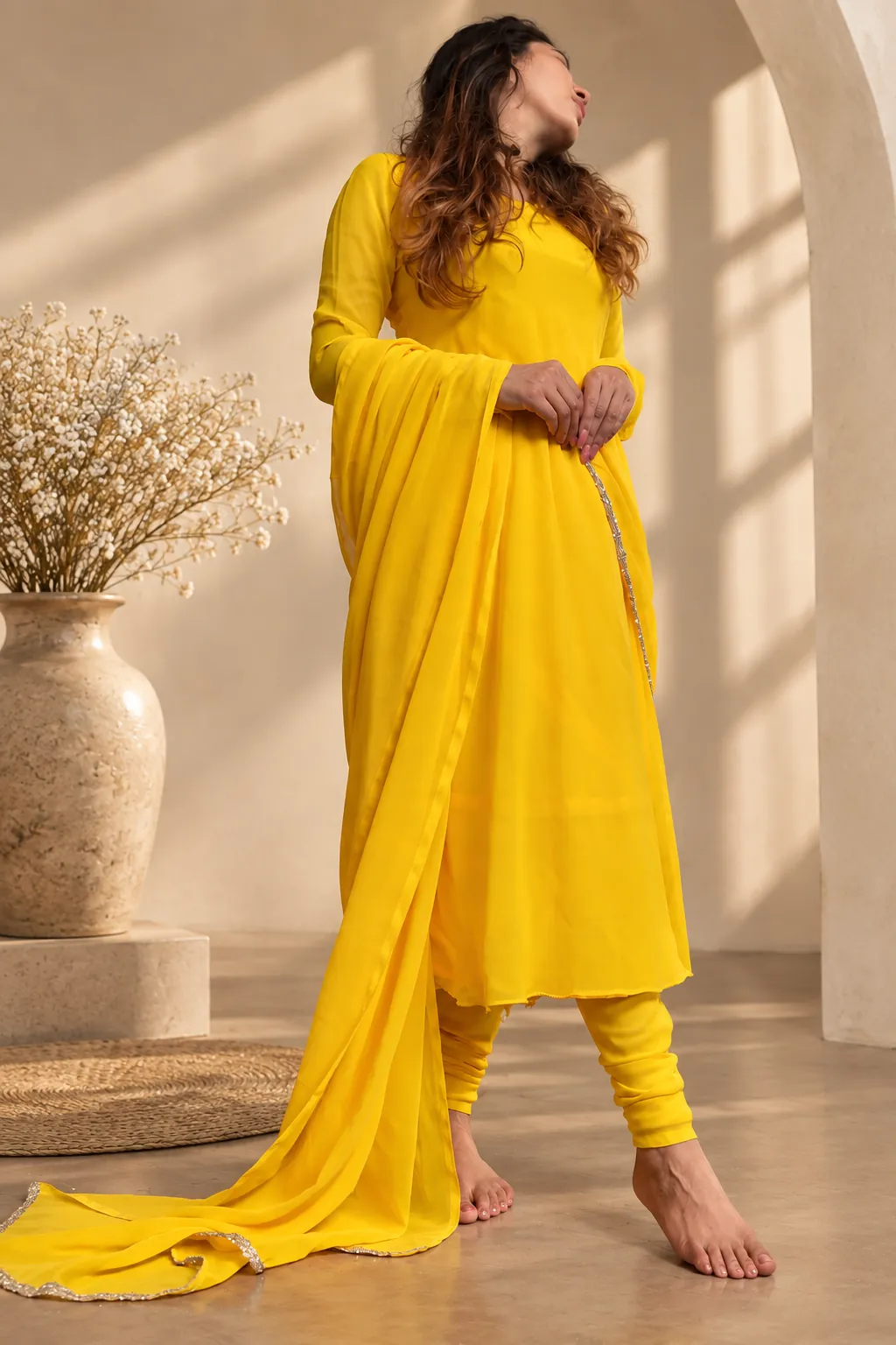 YUMRYIT signature garment in yellow